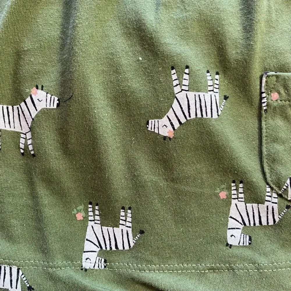 Carter’s Baby Zebra Printed Sunsuit